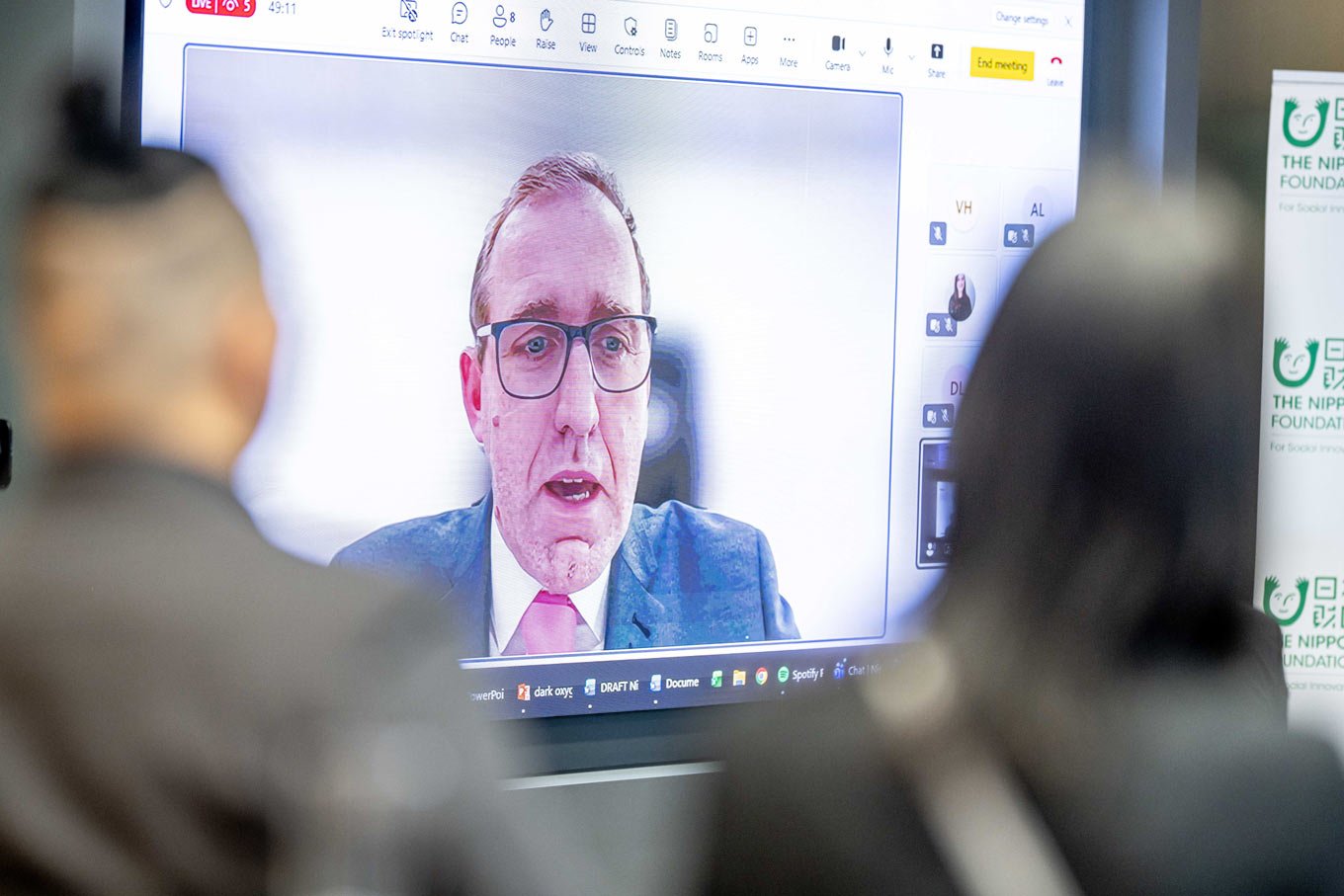 Screenshot of Andrew Sweetman