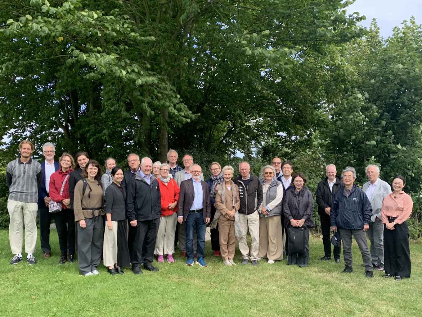 Photo: Board members of the Scandinavia-Japan Sasakawa Foundation taking part in a study visit in Denmark in August 2025 to learn about the education system