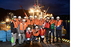 Group photo of research program participants