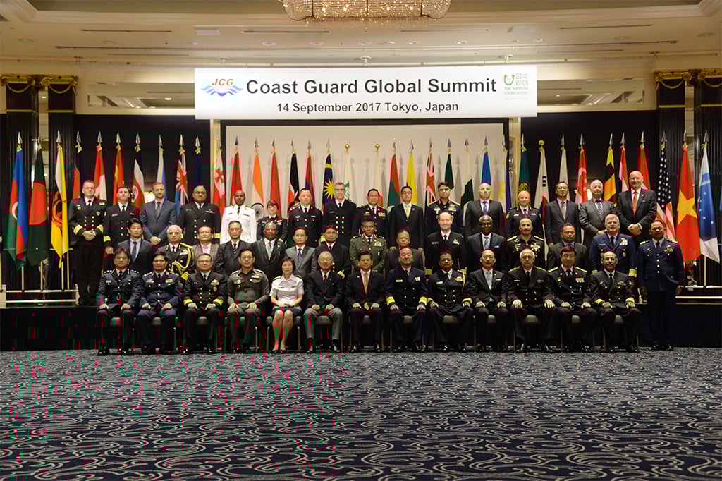 Group photo of participants at the 1st Coast Guard Global Summit